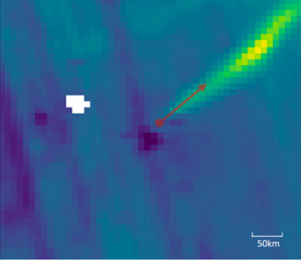 Methane Plume